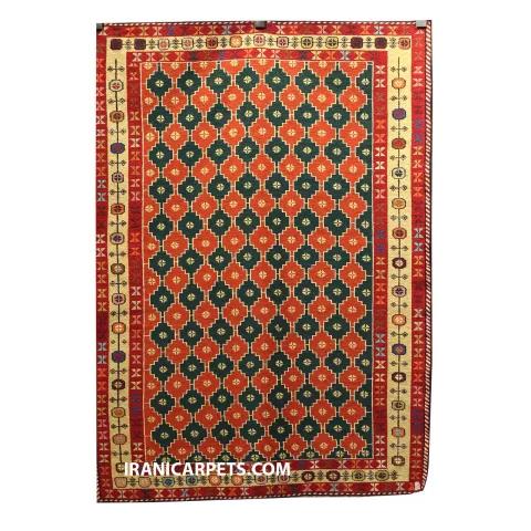 گلیم ورنی دستباف دو و نیم متری کد 71