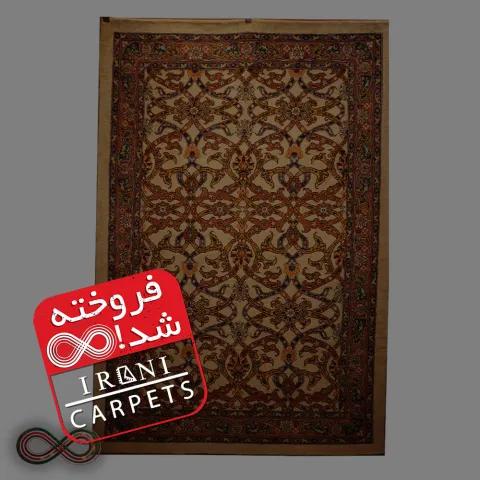 قالیچه دستبافت سه متری طرح اسلیمی ماری کد 94
