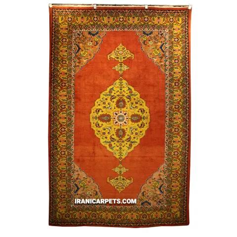 Handwoven 6 Meter Single Flower Meshgin Carpet - Code 20