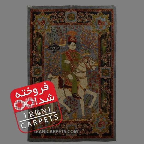 فرش دستبافت سه متری احمد شاه کد 49