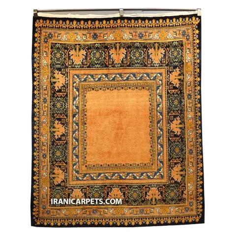فرش دستبافت سه متری کف ساده کد 45