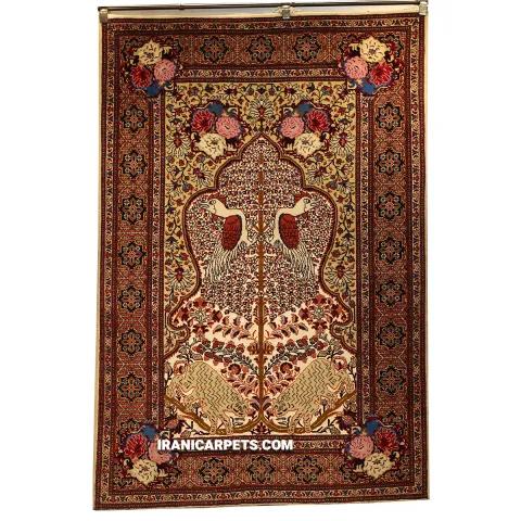 Handwoven 3 Meter Simorgh Carpet - Code 35