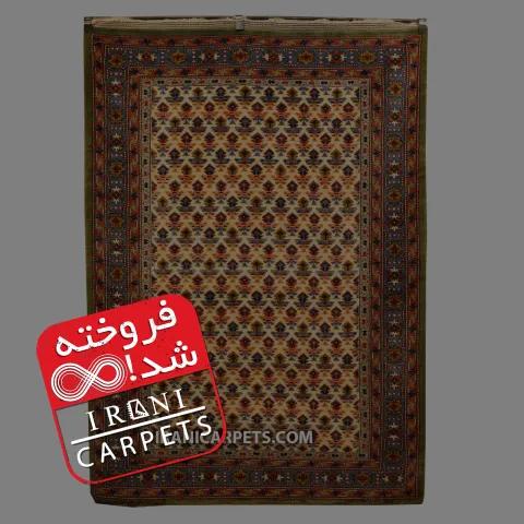 فرش دستبافت سه متری گل گلیمی کد 44