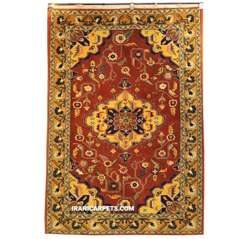 Handwoven 3 Meter Heris Carpet - Code 25