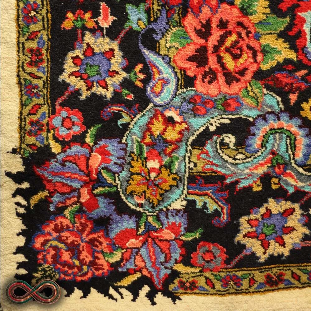فرش دستبافت شش متری طرح هریس سالاری کد 99 (جفت دارد) — تصویر 3