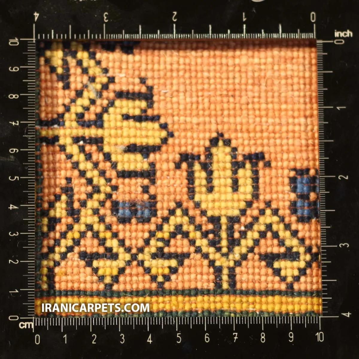 فرش دستبافت سه متری کف ساده کد 45 — تصویر 5