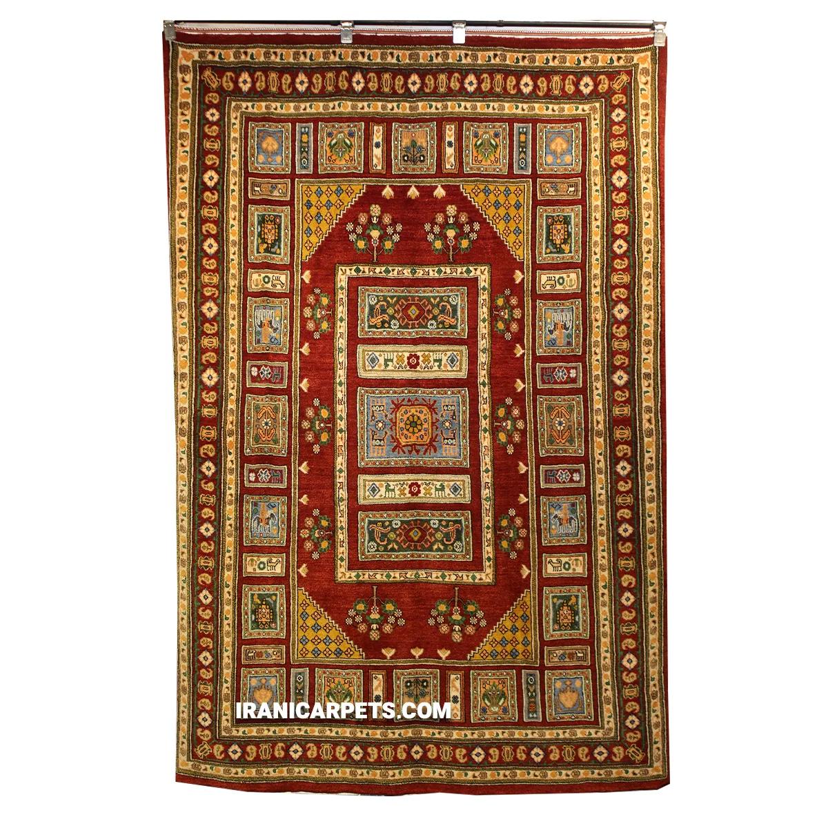 Handwoven 3.5 Meter Checkerboard Carpet - Code 11 — image 1