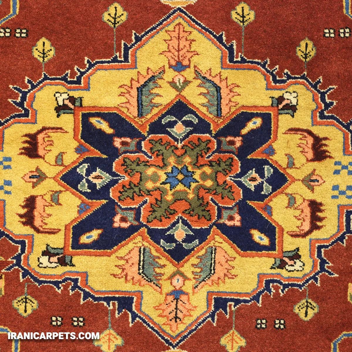 Handwoven 3 Meter Heris Carpet - Code 25 — image 2