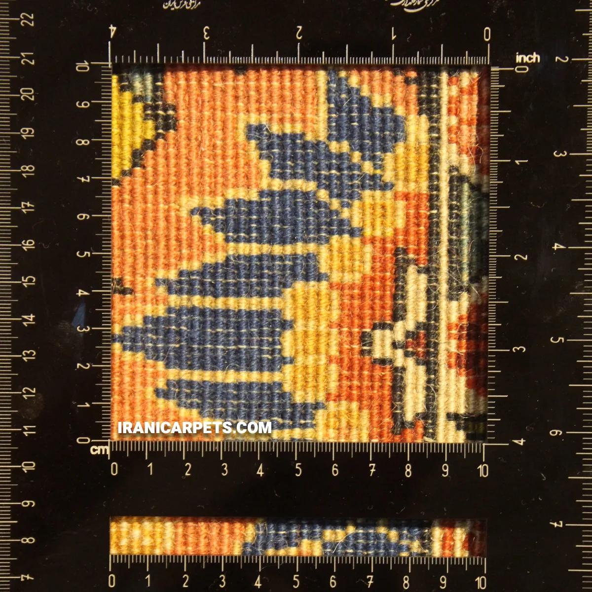 Handwoven 6 Meter Single Flower Meshgin Carpet - Code 20 — image 5