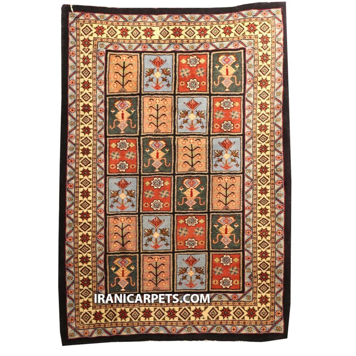 فرش دستبافت زرع و نیم خشتی (جفت دارد) کد 64 — تصویر 1