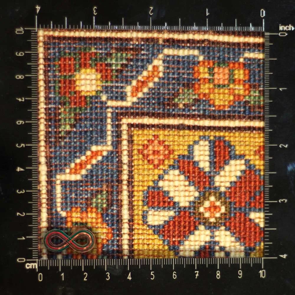 قالیچه دستبافت سه متری کف ساده سرو کد 95 — تصویر 5
