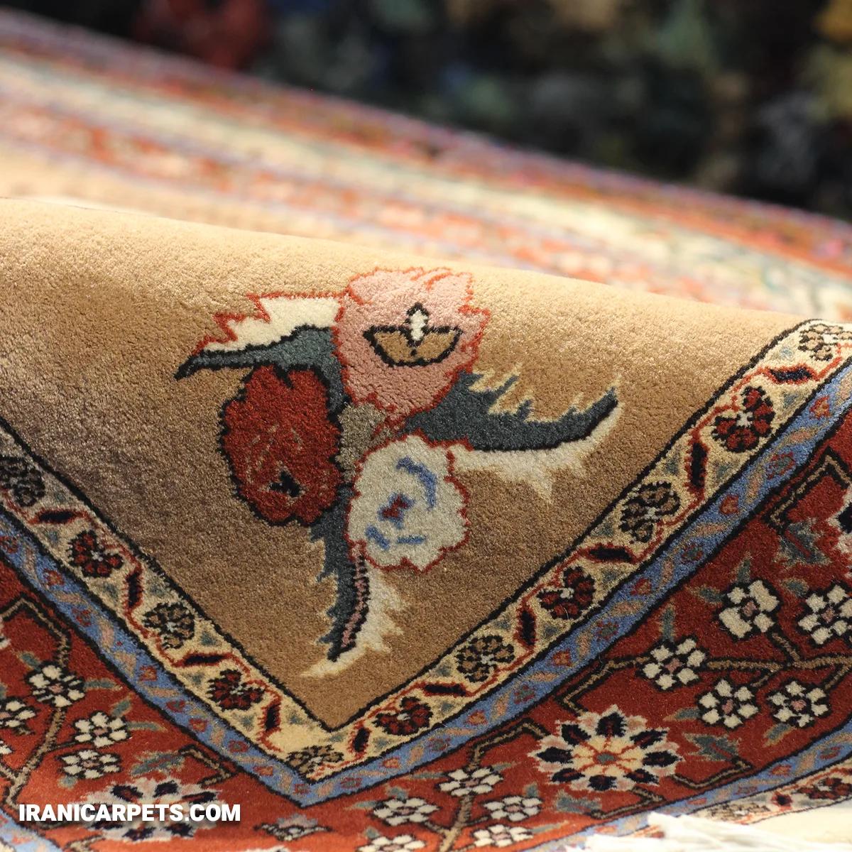 Handwoven 3 Meter Heris Plain Field Carpet - Code 26 — image 4