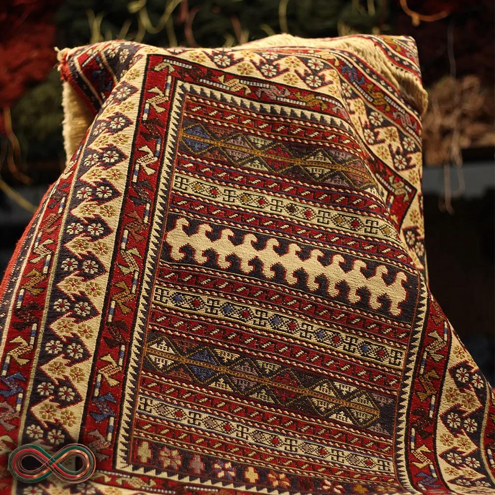 گلیم ورنی دستباف نیم متری کد 106 — تصویر 4