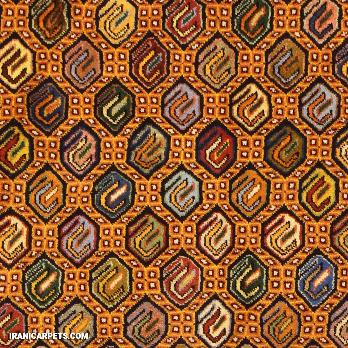 Handwoven 1.5-meter Bouteh Carpet – Code 7 — image 2