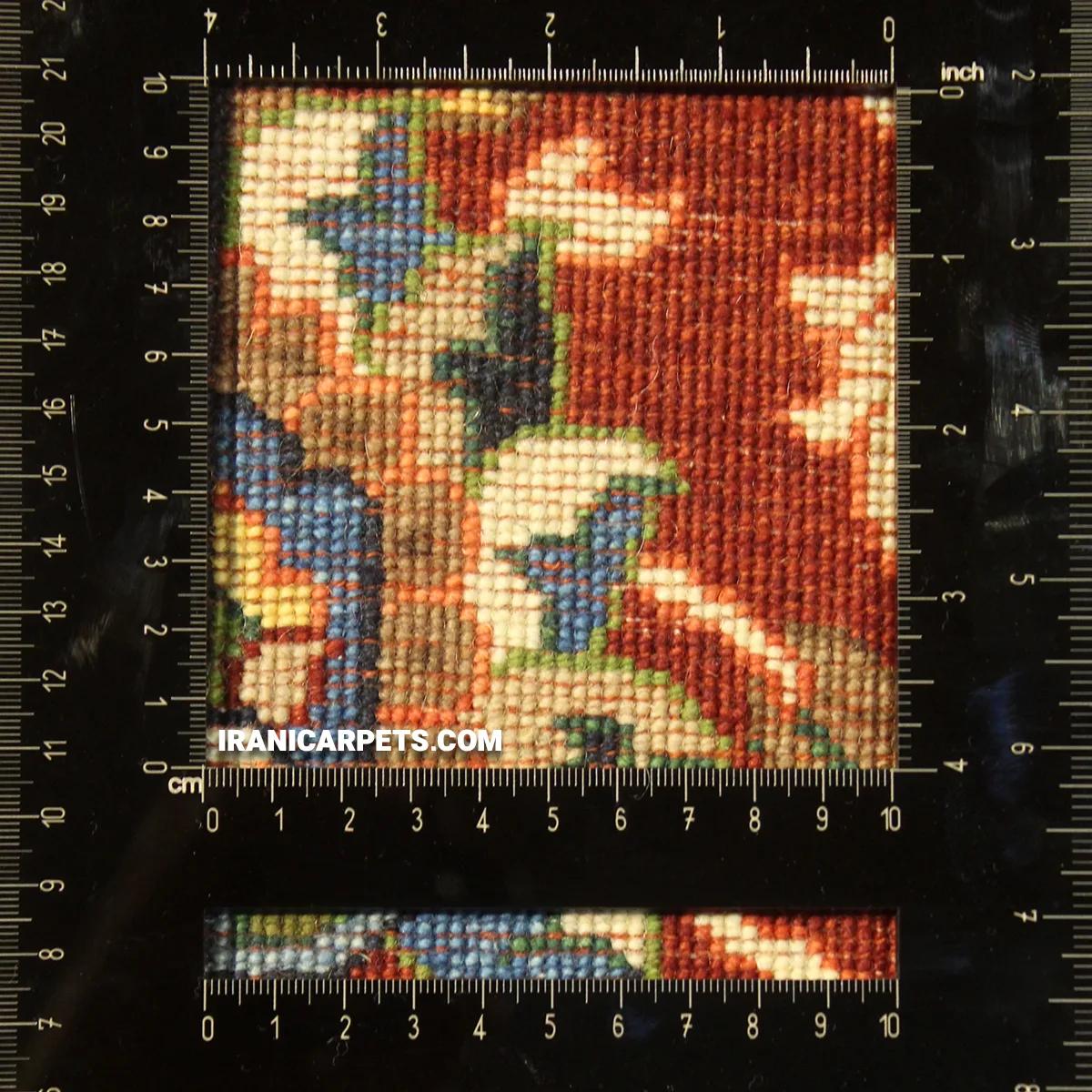 Pair Handwoven 9.5 Meter Qashqai Samavari Carpet - Code 23 — image 5