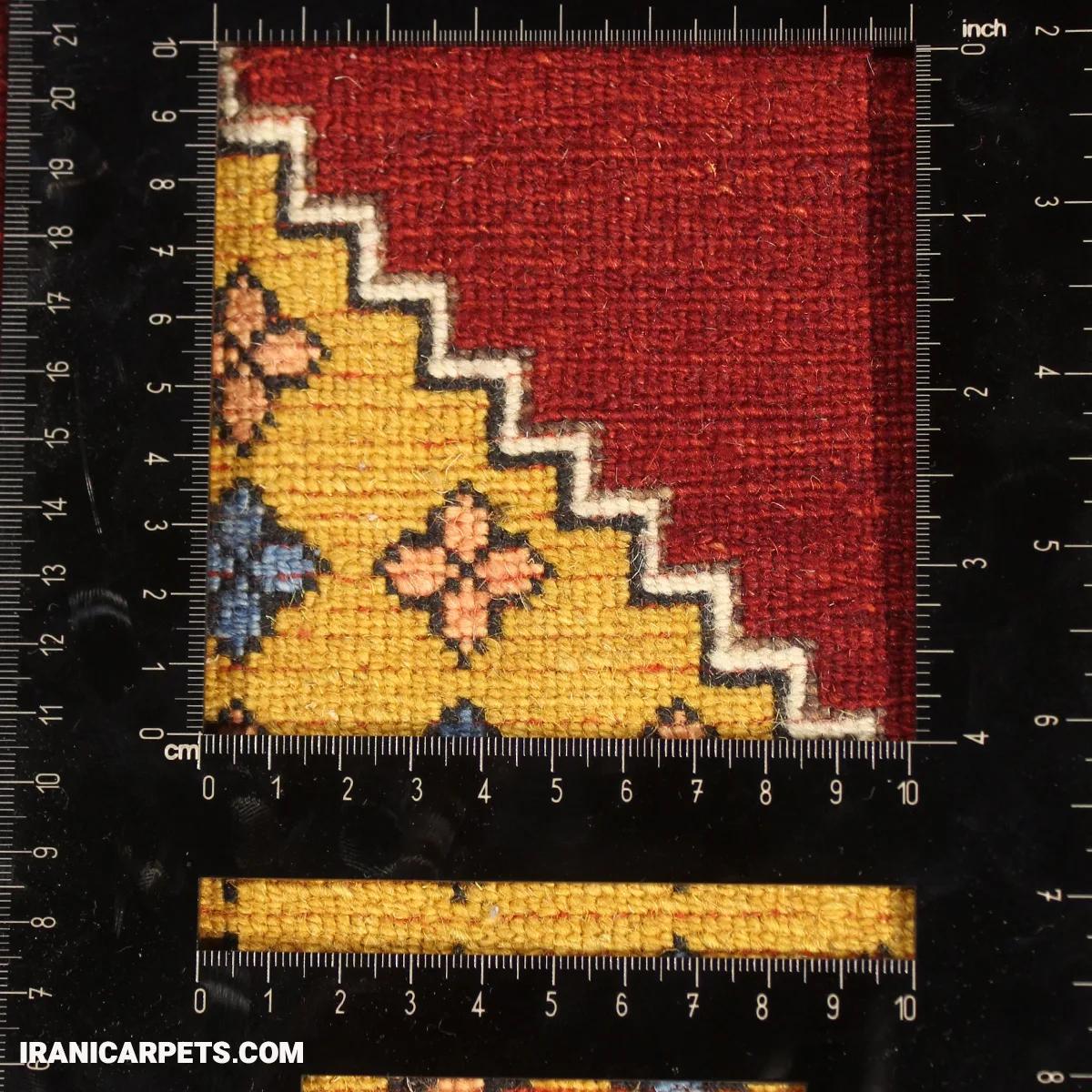 Handwoven 3.5 Meter Checkerboard Carpet - Code 11 — image 5