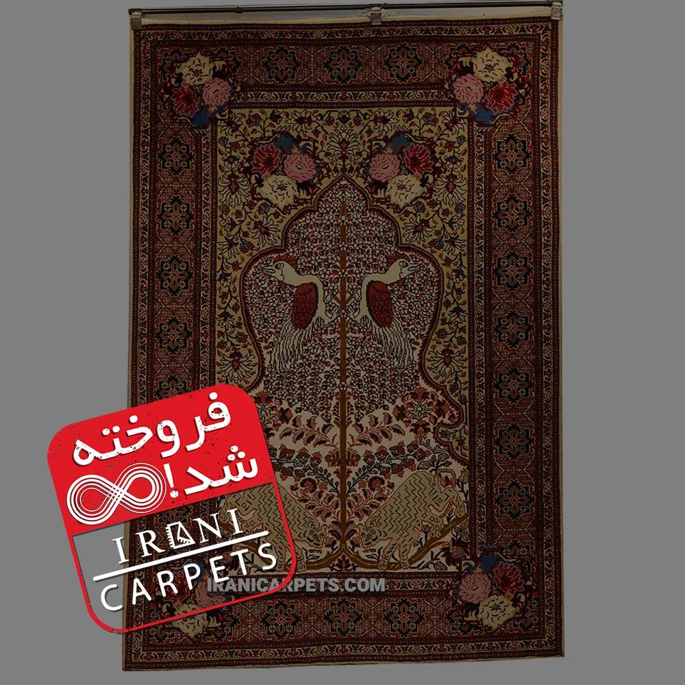 فرش دستبافت سه متری سیمرغ کد 35 — تصویر 1