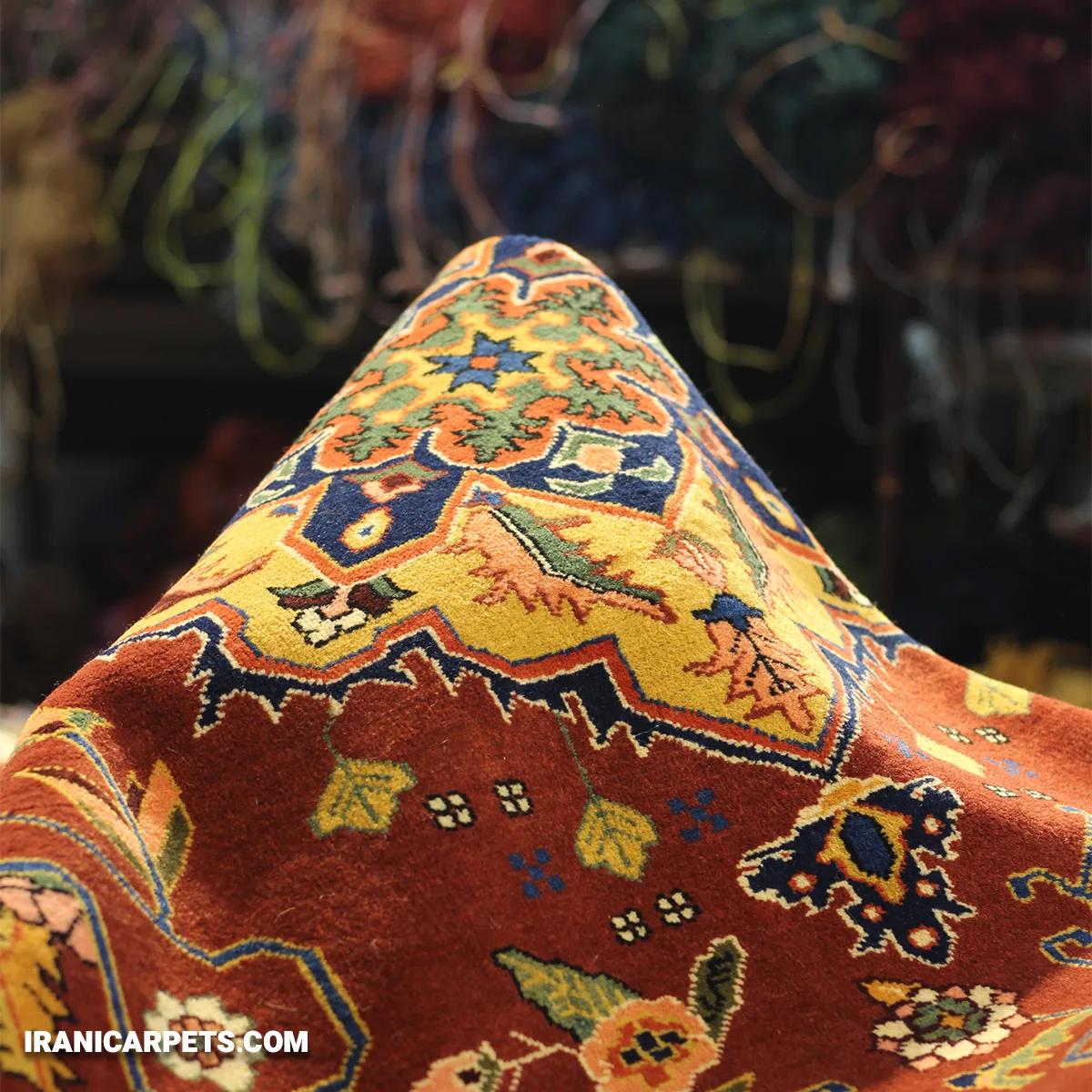 Handwoven 3 Meter Heris Carpet - Code 25 — image 4