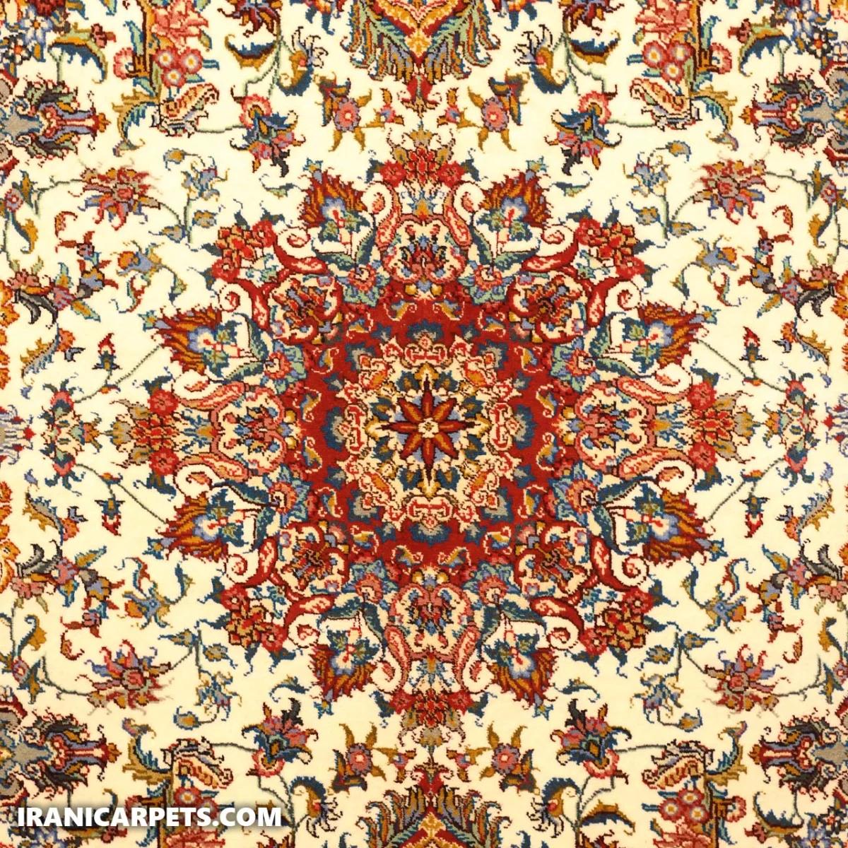 فرش دستبافت سه و نیم متری طره کد 48 — تصویر 2