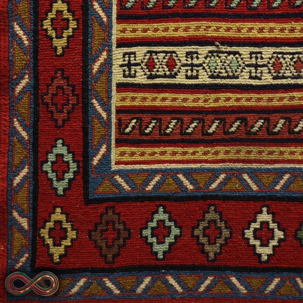 گلیم ورنی دستباف دو متری کد 107 — تصویر 3