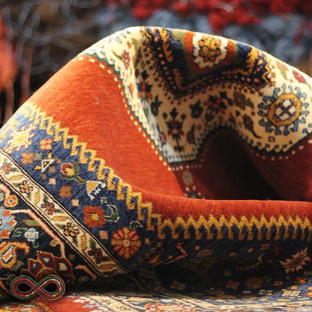 قالیچه دستبافت سه متری طرح کیمیا کد84 — تصویر 4
