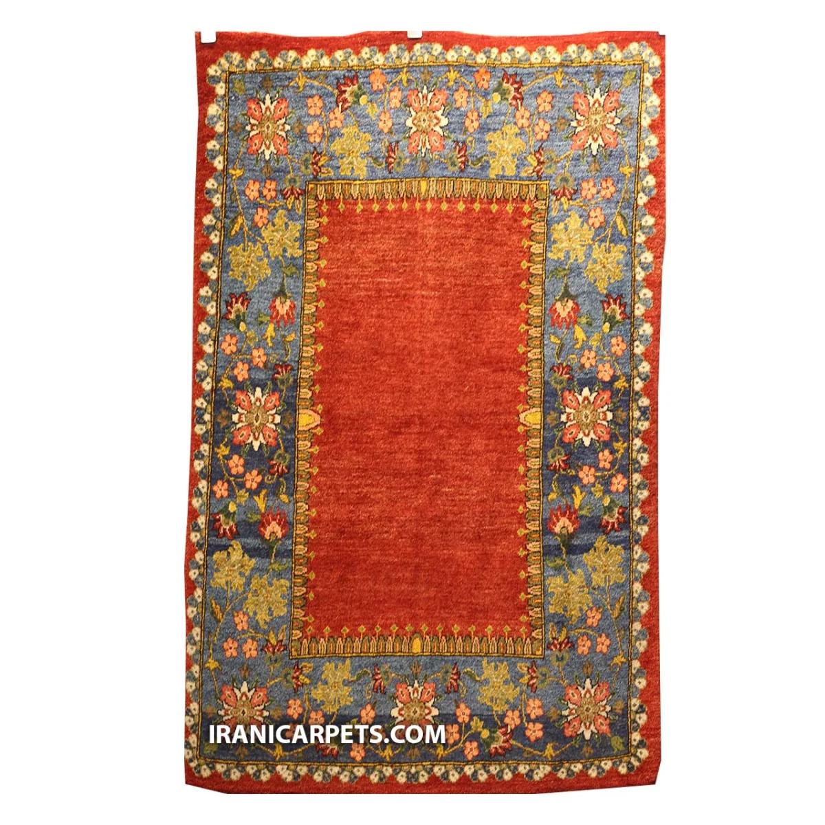 فرش دستبافت دو متری کف ساده کد 56 — تصویر 1