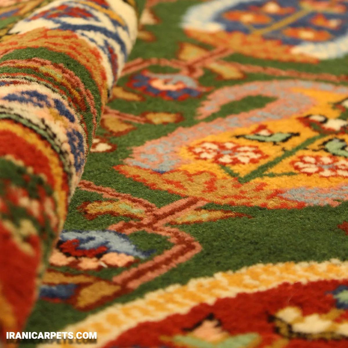 Handwoven 3.5 Meter Boteh-ye Kabk Carpet - Code 15 — image 4