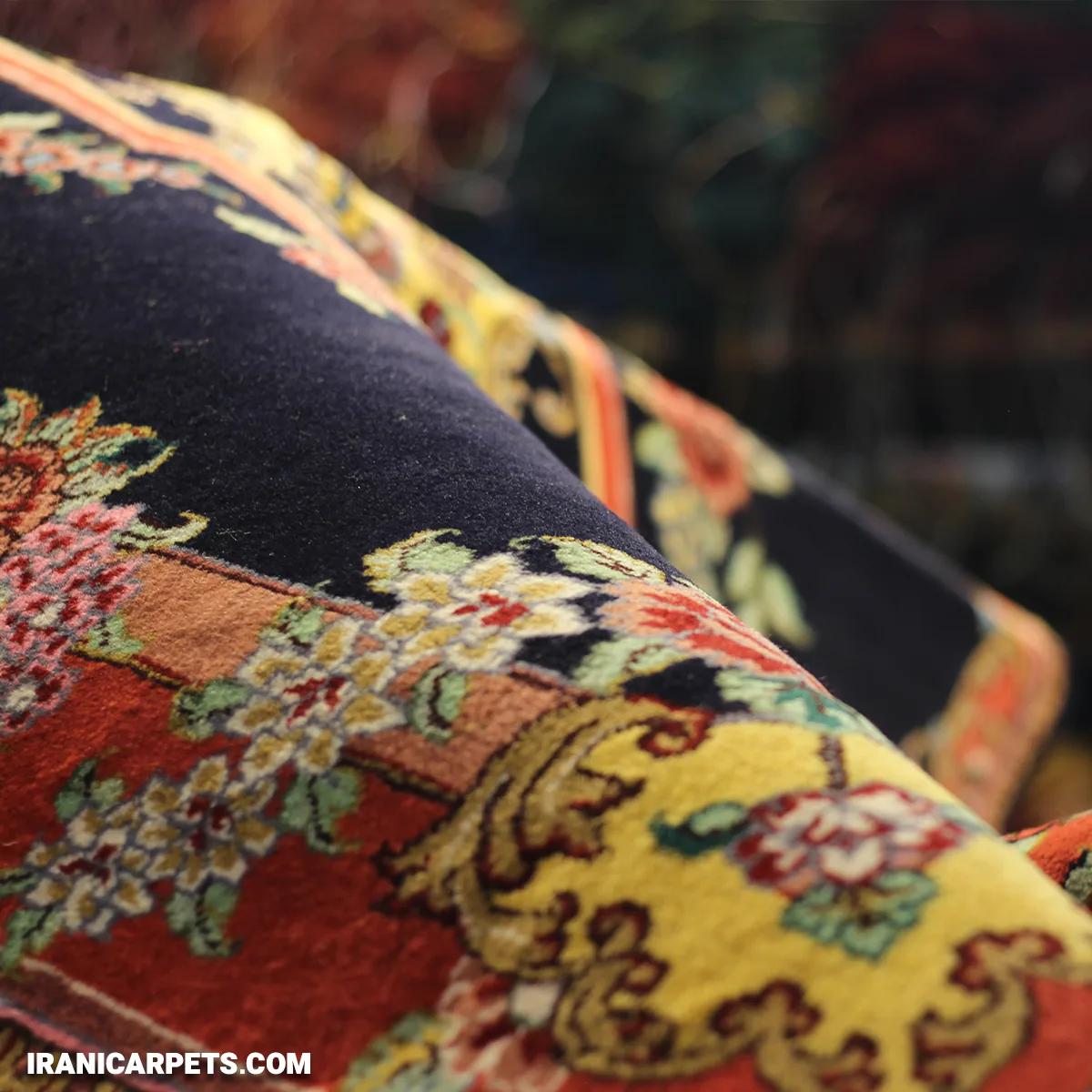 Handwoven 3 Meter Golfarang Bakhtiari Carpet - Code 33 — image 4