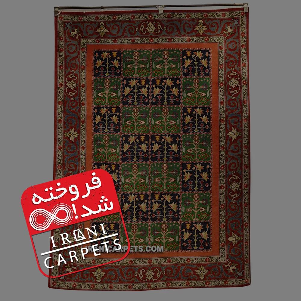 گلیم ورنی دستباف دو و نیم متری کد 80 — تصویر 1