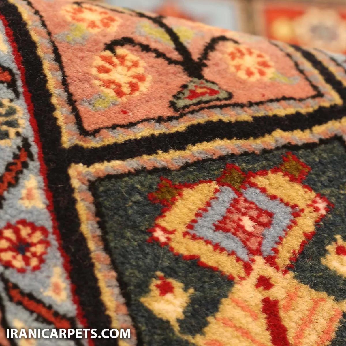 فرش دستبافت زرع و نیم خشتی (جفت دارد) کد 64 — تصویر 4