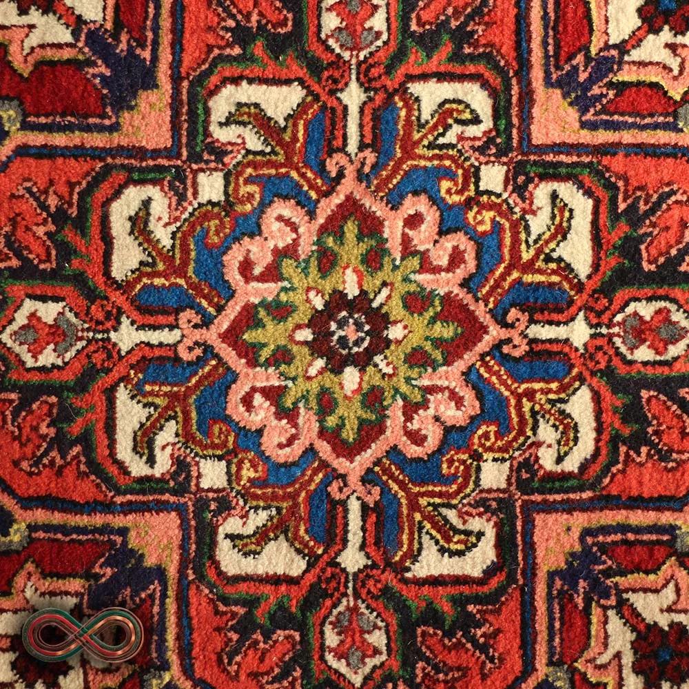 فرش دستبافت شش و نیم متری هریس تجاری (جفت دارد) کد 81 — تصویر 2