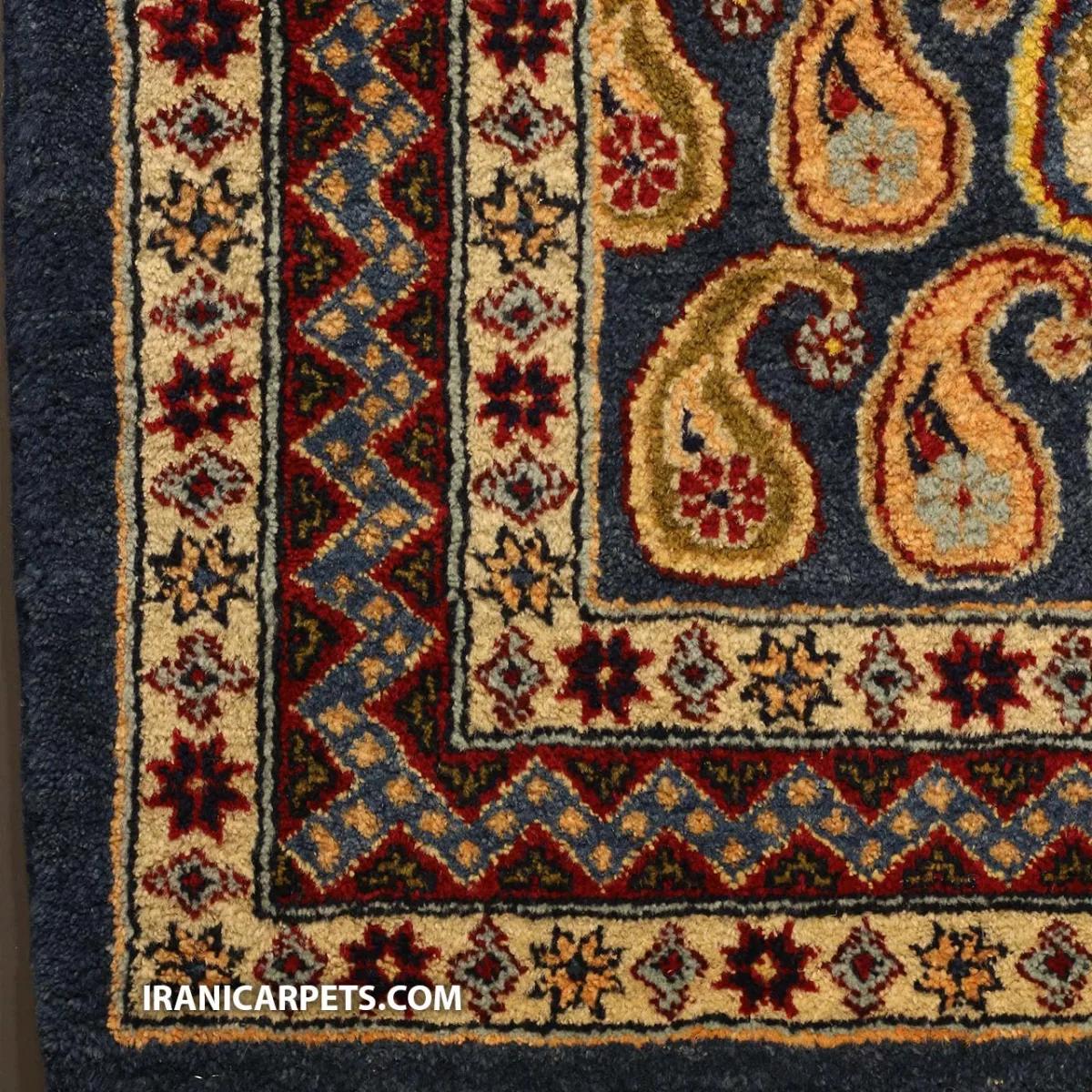 فرش دستبافت یک و نیم متری بوته (جفت دارد) کد 60 — تصویر 3