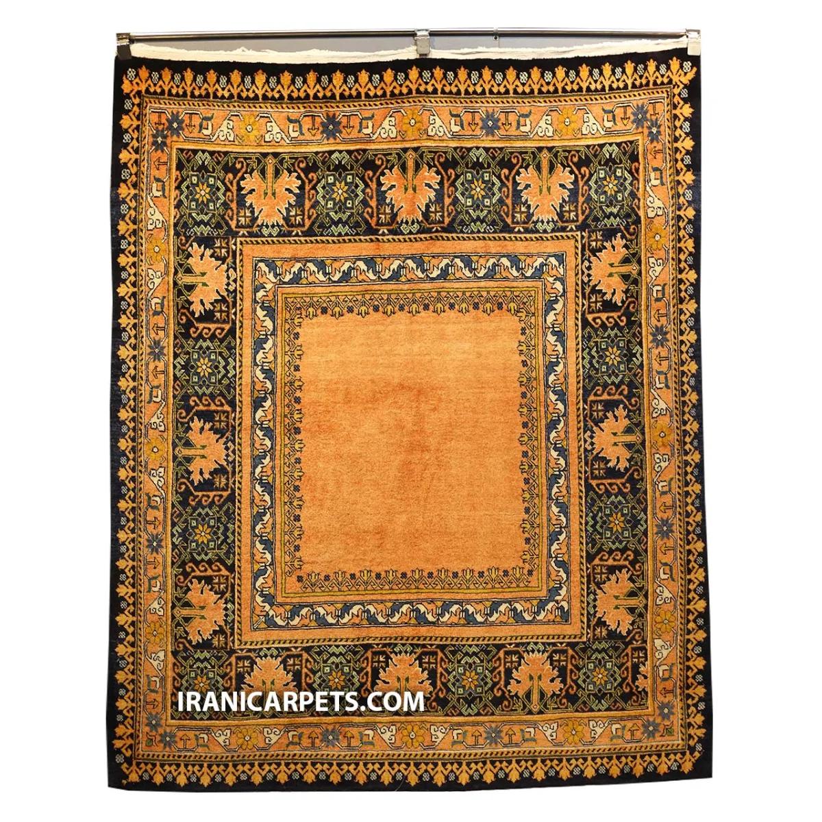 فرش دستبافت سه متری کف ساده کد 45 — تصویر 1