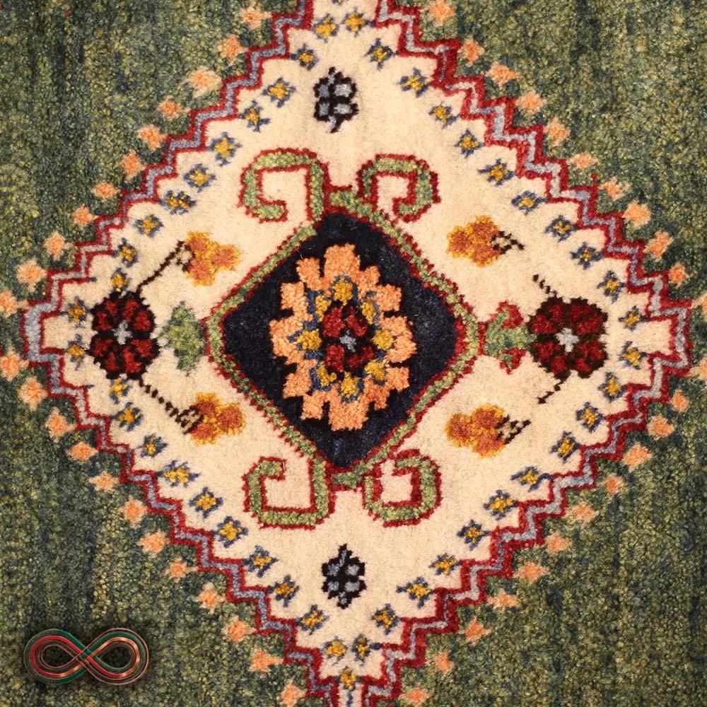 قالیچه دستبافت سه متری طرح کیمیا کد 96 — تصویر 4