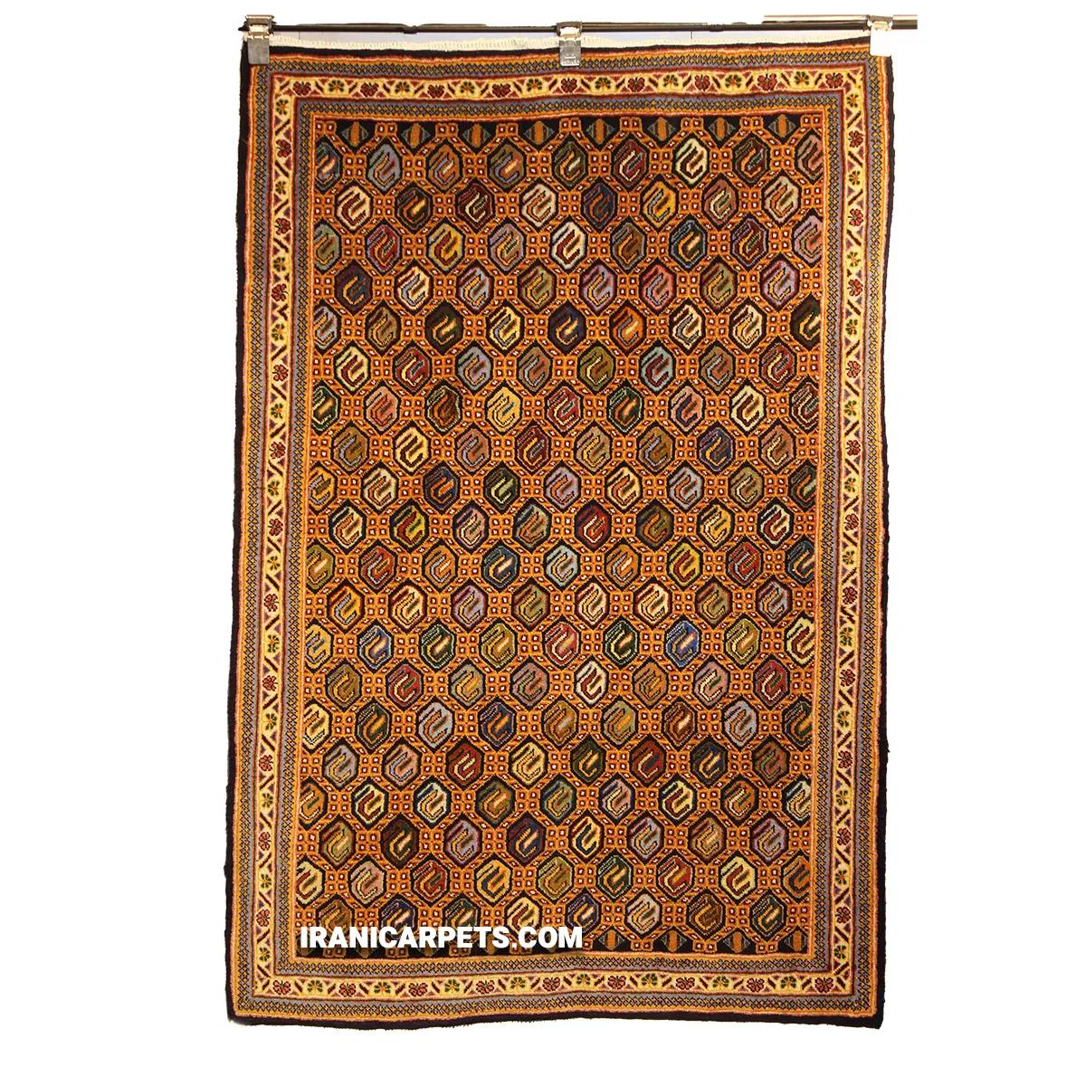 Handwoven 1.5-meter Bouteh Carpet – Code 7 — image 1