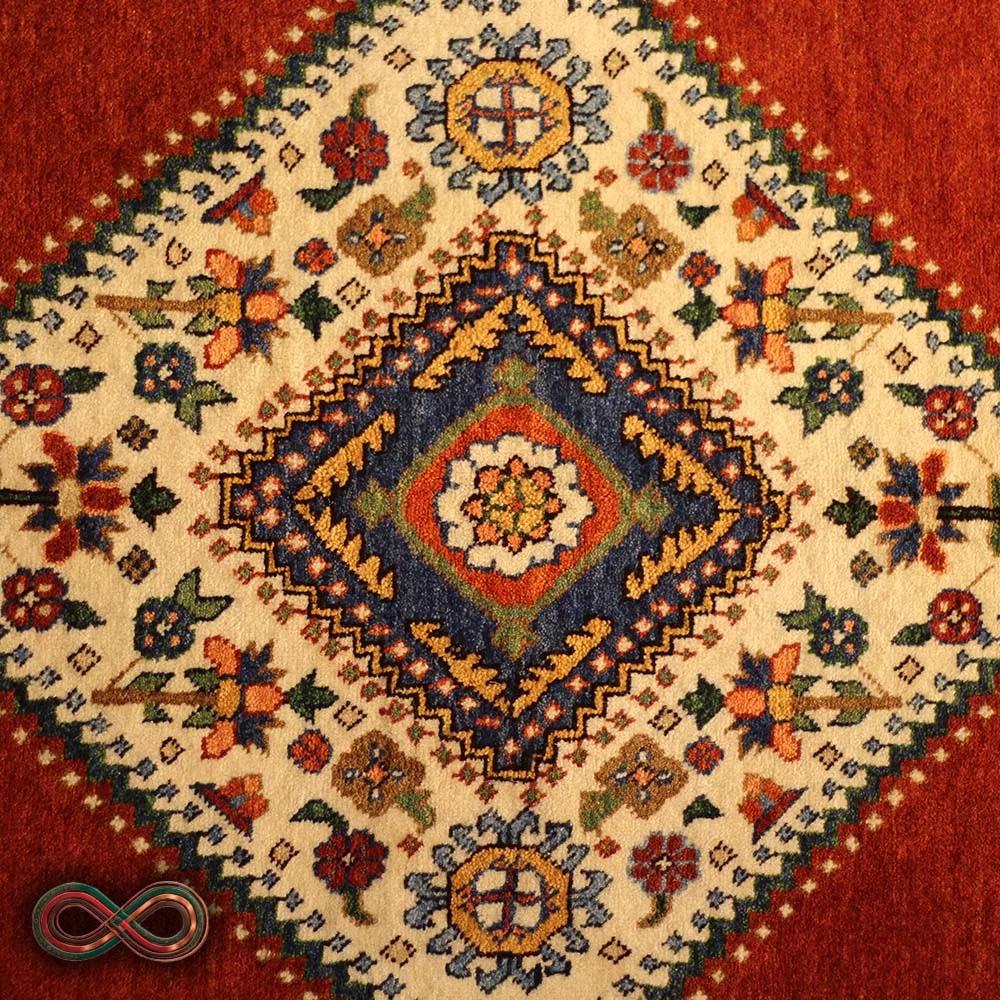 قالیچه دستبافت سه متری طرح کیمیا کد84 — تصویر 2