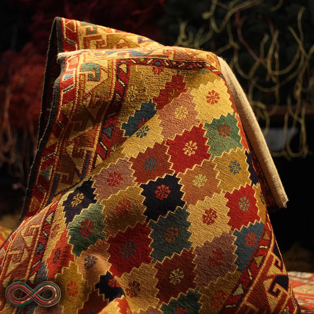 گلیم ورنی دستباف نیم متری کد 104 — تصویر 4