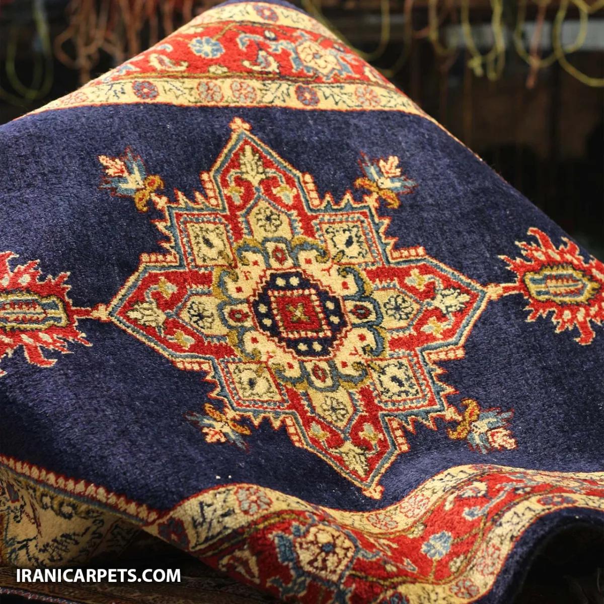 فرش دستبافت زرع و نیم هریس (جفت دارد) کد 59 — تصویر 4