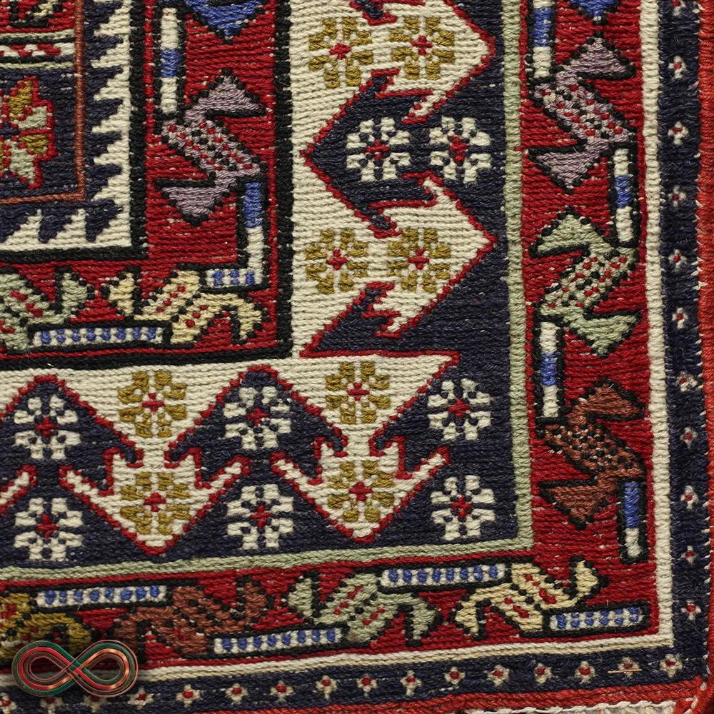 گلیم ورنی دستباف نیم متری کد 106 — تصویر 3