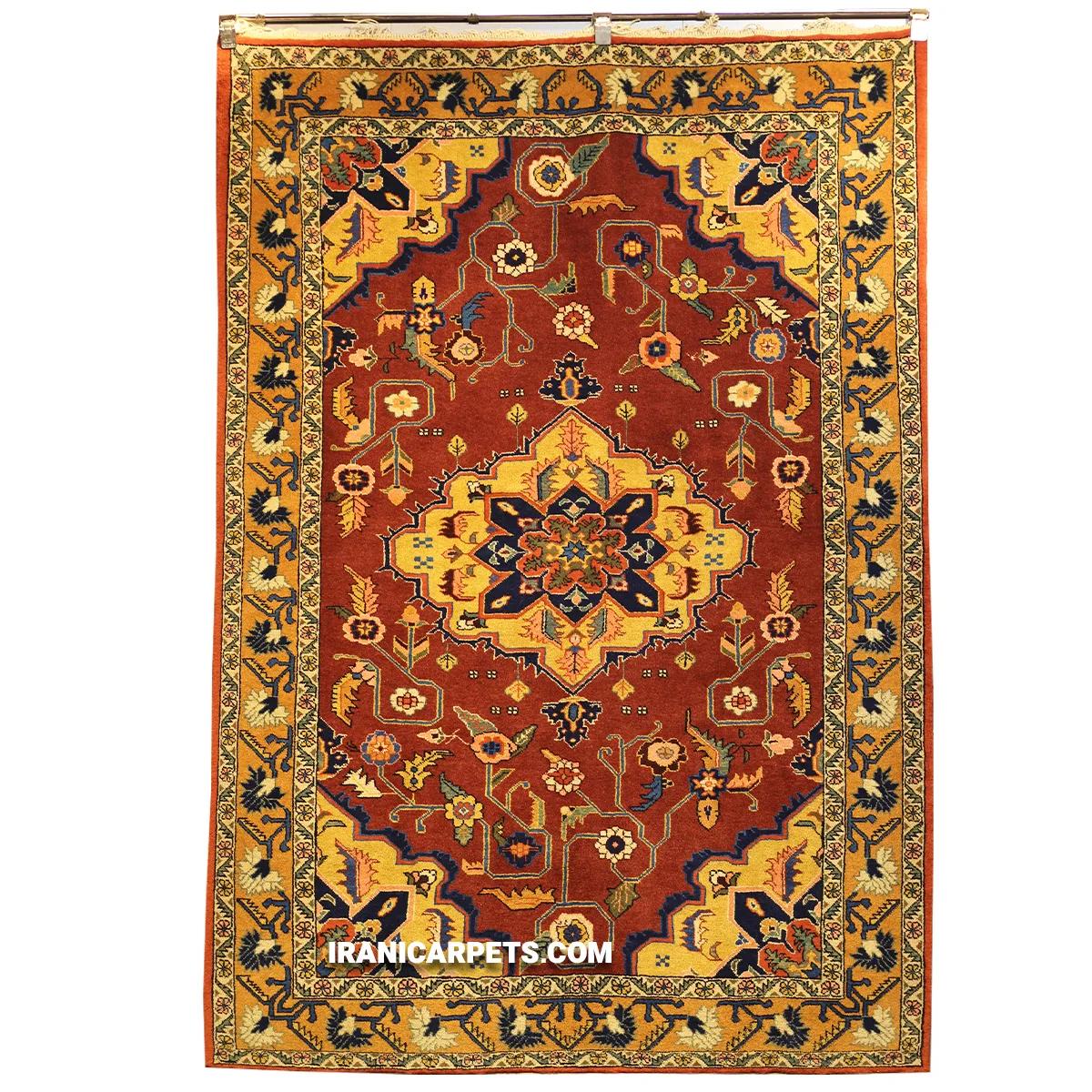 Handwoven 3 Meter Heris Carpet - Code 25 — image 1