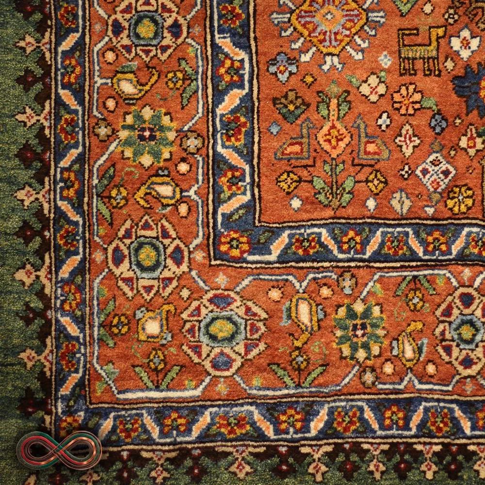 قالیچه دستبافت سه متری طرح کیمیا کد 96 — تصویر 3